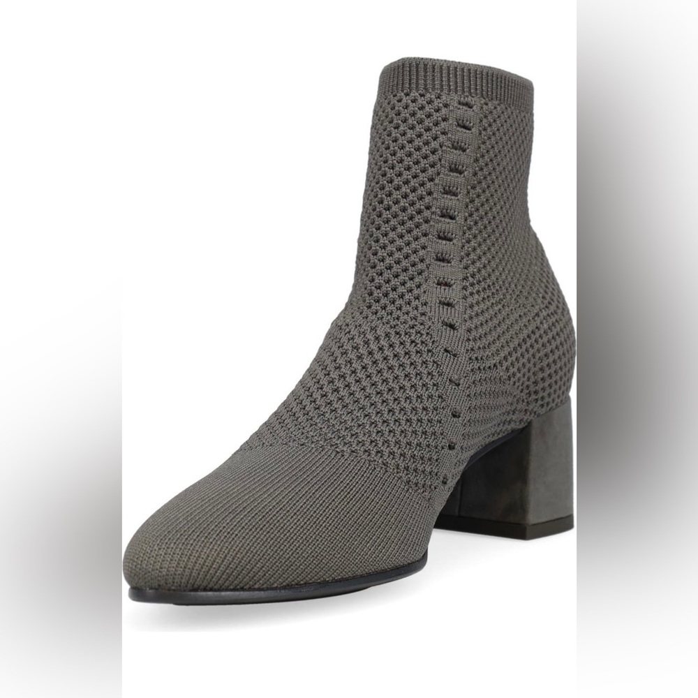Eileen Fisher “Honey” stretch knit bootie, size 8.5